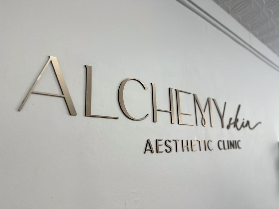 Metallic Bronze Acrylic Logo Signage 