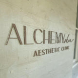 3D Letter Acrylic Signage in Mocha