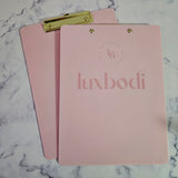 Branded clipboard (baby blush)