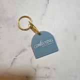 Arch QR code keyring (seafoam)