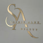 Brushed Gold Acrylic Letters