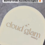 Custom Handheld Mirror (cream)