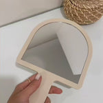 Custom Handheld Mirror (beige)