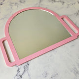 Salon Hand Mirror Glass